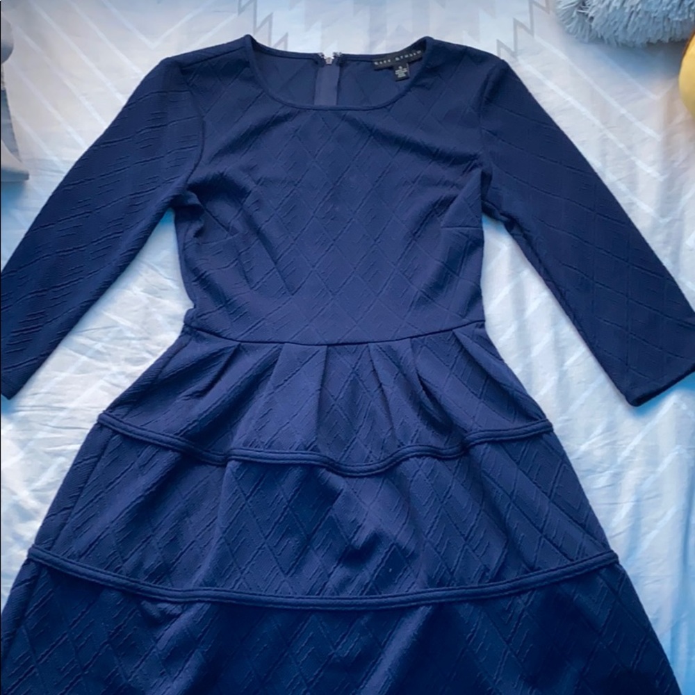navy blue dress